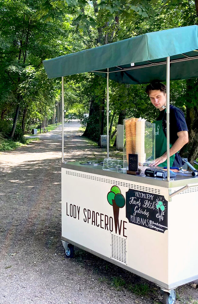 catering lodowy, obsługa wydarzeń, mobilna gastronomia, wynajem wózka na imprezy, wynajem na piknik, eventy, wydarzenia